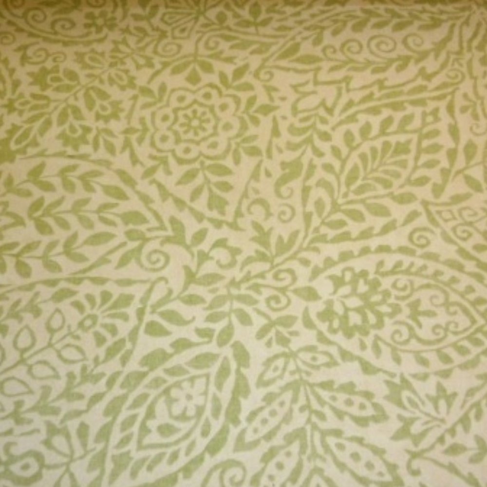 Cotton Cast a Shadow Fabric Celery - Picture 2 of 6